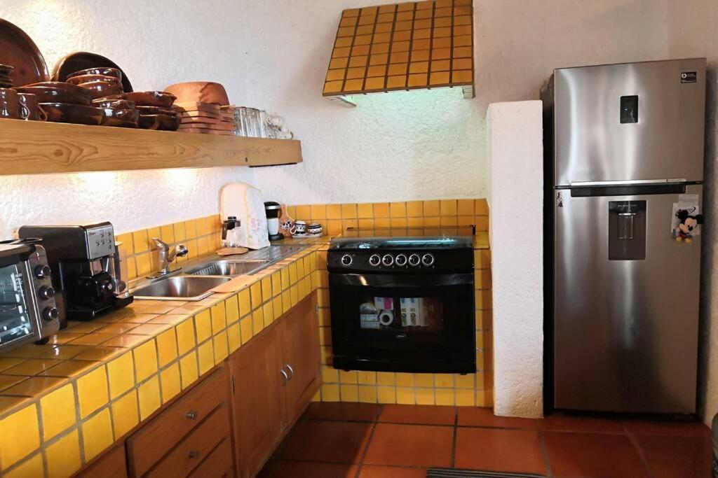 Casa Luna con alberca privada Cuernavaca Exterior foto