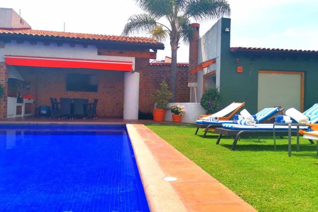Casa Luna con alberca privada Cuernavaca Exterior foto
